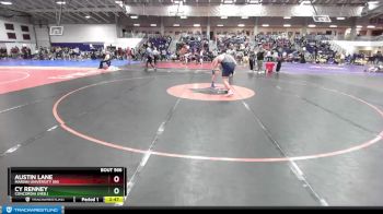 285 lbs Cons. Round 3 - Austin Lane, Marian University (IN) vs Cy Renney, Concordia (Neb.)