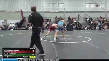 132 lbs Round 3 (8 Team) - Tyson Charmoli, Minnesota Gold vs Cael Hughes, Oklahoma Red