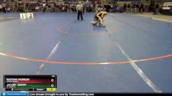 113 lbs Champ. Round 1 - Nathan Morken, Fargo North vs Jacoby Grimm, St. Mary`s