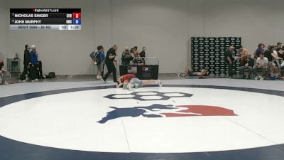 86 kg Cons. Rd Of 16 - Nicholas Singer, Steller Trained Wrestling vs John Murphy, Gopher Wreslting Club