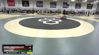 133 lbs Cons. Round 2 - Maksim Mukhamedaliyev, Izzy Style Wrestling vs Ethan Immel, Askren Wrestling Academy