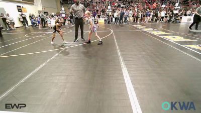 51 lbs Semifinal - Aniston Mills, Keystone Kids Wrestling Club vs Olivia Jones, HURRICANE WRESTLING ACADEMY