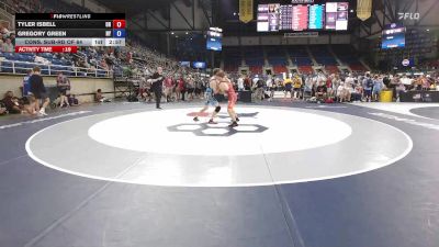 144 lbs Cons. Sub-rd Of 64 - Tyler Isbell, OH vs Gregory Green, NY