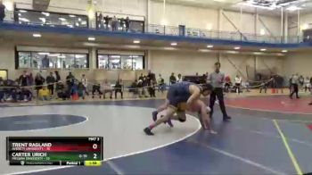 285 lbs Cons. Round 4 - Carter Urich, Messiah University vs Trent Ragland, Averett University