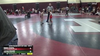 SPW-3 lbs Round 3 - Knox Stiefel, East Buchanan Mat Club vs Lucas Mulnix, Lynx Wrestling Club