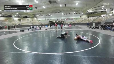 120 lbs 3rd Place - Gabriel Oakley, Greeneville High School vs Jay Hill, Station Camp High School
