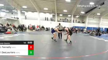 220 lbs Consolation - Ryan Fennelly, Wayland vs Patrick DesLauriers, Ashland