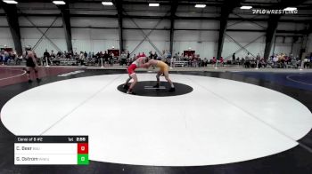 184 lbs Consi Of 8 #2 - Christian Beer, Bridgewater vs Griffin Ostrom, Western New England