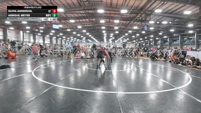 136 lbs Round 3 (12pm Friday) - Olivia Anderson., Cali Pink vs Abbigail Meyer, Minnesota Funky Singlets