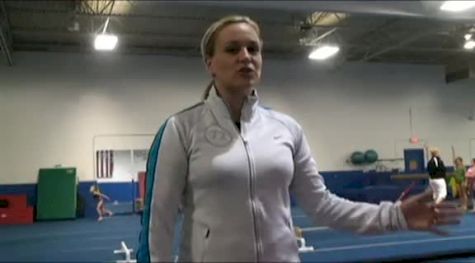 Drill to Help Create Good Twisting for Yurchenko Vaulting