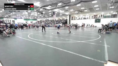 126 lbs Cons. Round 2 - Wyatt Gill, West Platte vs Landon Smith, Savannah
