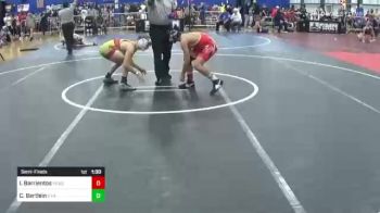 130 lbs Semifinal - Isaac Barrientos, Headlock vs Cole Bartlein, X Factor Elite