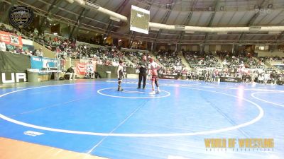 80 lbs Consi Of 16 #2 - Caleb Wilson, Brighton Wrestling Club vs Remington Warner, Triumph Wrestling Club