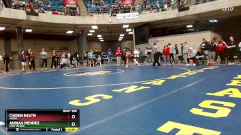 138 lbs Champ. Round 3 - Adrian Mendez, Unattached vs Caiden Heath, Amboy