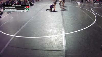 75 lbs Cons. Round 2 - Jack Majerus, GI Grapplers vs Kooper Twohig, 2TG