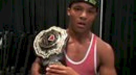 Mark Hall Pumped To Earn A Belt