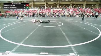 120 lbs Round 3 - Paislee Petersen, Halstead vs Sabryn Carter, Maize