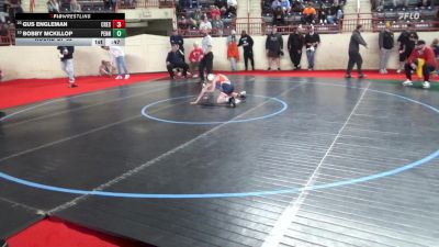 80_B lbs Round Of 32 - Gus Engleman, Crestwood vs Bobby Mckillop, Penn Trafford