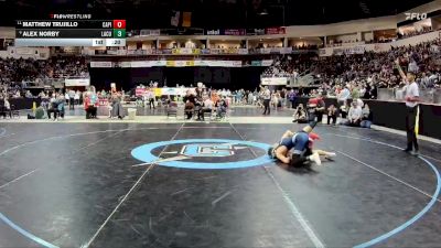 5A 107 lbs Cons. Round 3 - Matthew Trujillo, Capital vs Alex Norby, La Cueva