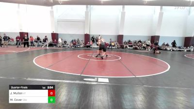 285 lbs Quarterfinal - Jimmy Mullen, Virginia Tech vs Mason Cover, Cleveland State