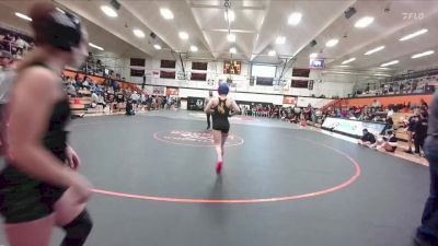 110 lbs Quarterfinal - Peyton Arnhold, Shoshoni vs Cassidy Shaffer, Lander