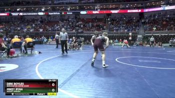 2A-150 lbs Cons. Round 5 - Dirk Boyles, Burlington Notre Dame vs Mikey Ryan, Mount Vernon