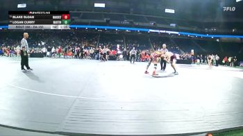 D4-150 lbs Semifinal - Blake Sloan, Manchester vs Logan Curry, Martin