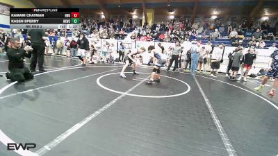 126 lbs Rr Rnd 3 - Kamari Chatman, HURRICANE WRESTLING ACADEMY vs Kasen Sperry, Henryetta Knights Wrestling Club