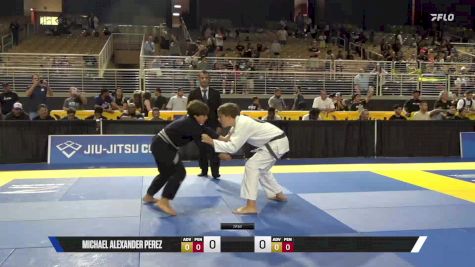 Nikolai Anatoly Belyaev vs Michael Alexander Perez 2025 Pan Kids Jiu-Jitsu IBJJF Championship
