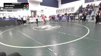 190 lbs 3rd Place Match - Sara Ayala, Mountain View vs Sonia Ibarra, Etiwanda