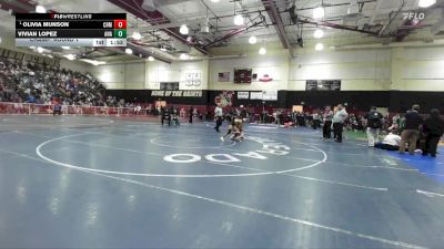100 lbs Champ. Round 1 - Olivia Munson, Chaminade vs Vivian Lopez, Anaheim