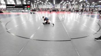 70 lbs Rr Rnd 2 - Matthew Oh, Team Germantown vs Alexander Bramer Kuntz, All-American Wrestling Club Red