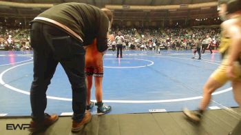 52 lbs Round Of 16 - Pavle Mercado, GGB Ohio vs Griffyn Moyer, Del City Little League Wrestling