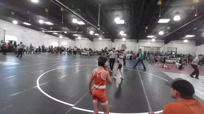 65 lbs Quarterfinal - John Rosker, Eldorado Jr. Wrestling vs Elizabeth Jaquez, Carlsbad Combat WC