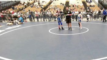 86 lbs Cons. Round 3 - Kolton Demers-Kreiser, Bear Cave Wrestling vs Westin Bratt, Ruthless Aggression Wrestling Club