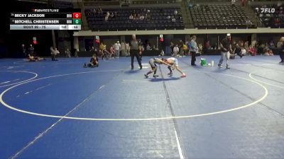 75 lbs Cons. Semi - Micky Jackson, Pinnacle vs Mitchell Christensen, Heartland Wrestling Academy