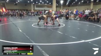 215 lbs Round 1 (6 Team) - Jameson Lackey, Techfall Black vs Randall Wilson, Mississippi Mayhem