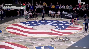 Cons. Round 3 - Zane Miller, Deuel/Deubrook Area vs Talon Krolikowski, Bennett County