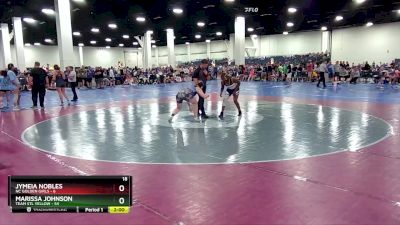 155 lbs Round 4 (8 Team) - Marissa Johnson, Team STL Yellow vs Jymeia Nobles, NC Golden Girls