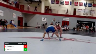 174 lbs Prelim - Jack Hill, Lincoln Memorial vs Kyler Pickard, Belmont Abbey