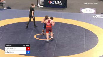 82 kg 3rd Place - Tommy Brackett, Tennessee vs Ryan Epps, Minnesota Storm