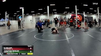 72 lbs Round 1 (4 Team) - SJ Gilliam, Diamond Fish vs Christian Ressler, Marlton Chiefs