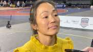Iowa Coach Clarissa Chun: 'Our Team Is Amazing'