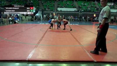 5A 138 lbs Quarterfinal - Ryland Stanley, Saint Clair County vs Jaxon Ivey, Arab