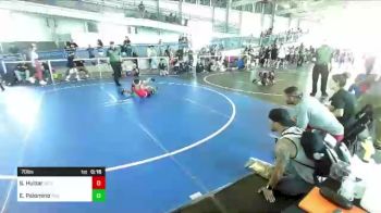 70 lbs 2nd Place - Sebastian Huizar, So Cal Grappling vs Ezra Palomino, The Snake Pit