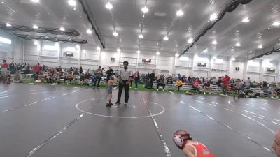 40 lbs Round 6 (8 Team) - John Wells Harmon, Capital City WC vs Vincenzo Whitehead, SHWA