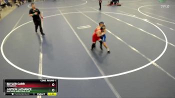 Cons. Round 1 - Jayden LaChance, Hastings Wrestling Club vs Skyler Carr, Minnesota