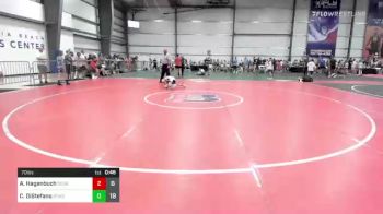 70 lbs Rr Rnd 3 - Adam Hagenbuch, Scorpions vs Cal DiStefano, Shore Thing Elementary