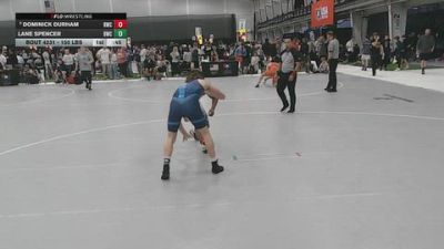 150 lbs Cons. Rd Of 16 - Dominick Durham, Raider Wrestling Club vs Lane Spencer, Bozeman Wrestling Club