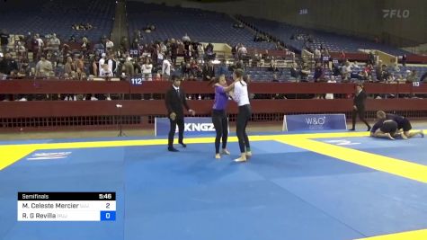 Marisa Celeste Mercier vs Raisa G Revilla 2024 Pan IBJJF Jiu-Jitsu No-Gi Championship